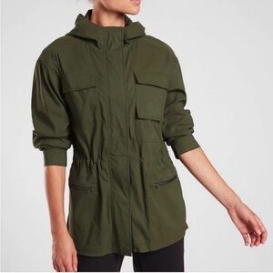 Athleta Outpost Jacket Utility Field Coat Chore Coat